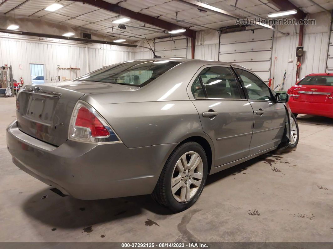 2008 Ford Fusion Sel Gray vin: 3FAHP08ZX8R118592