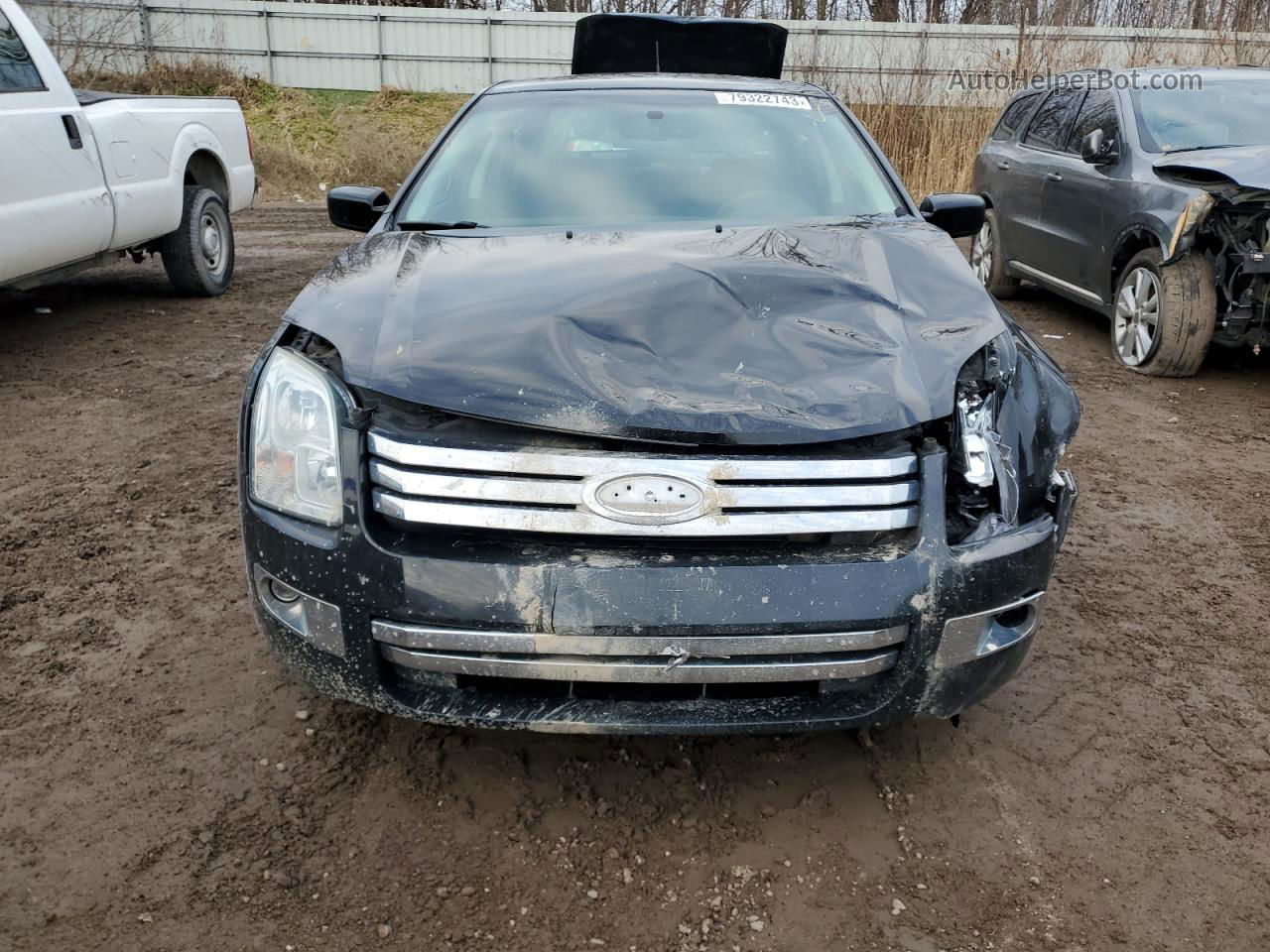 2008 Ford Fusion Sel Черный vin: 3FAHP08ZX8R255144