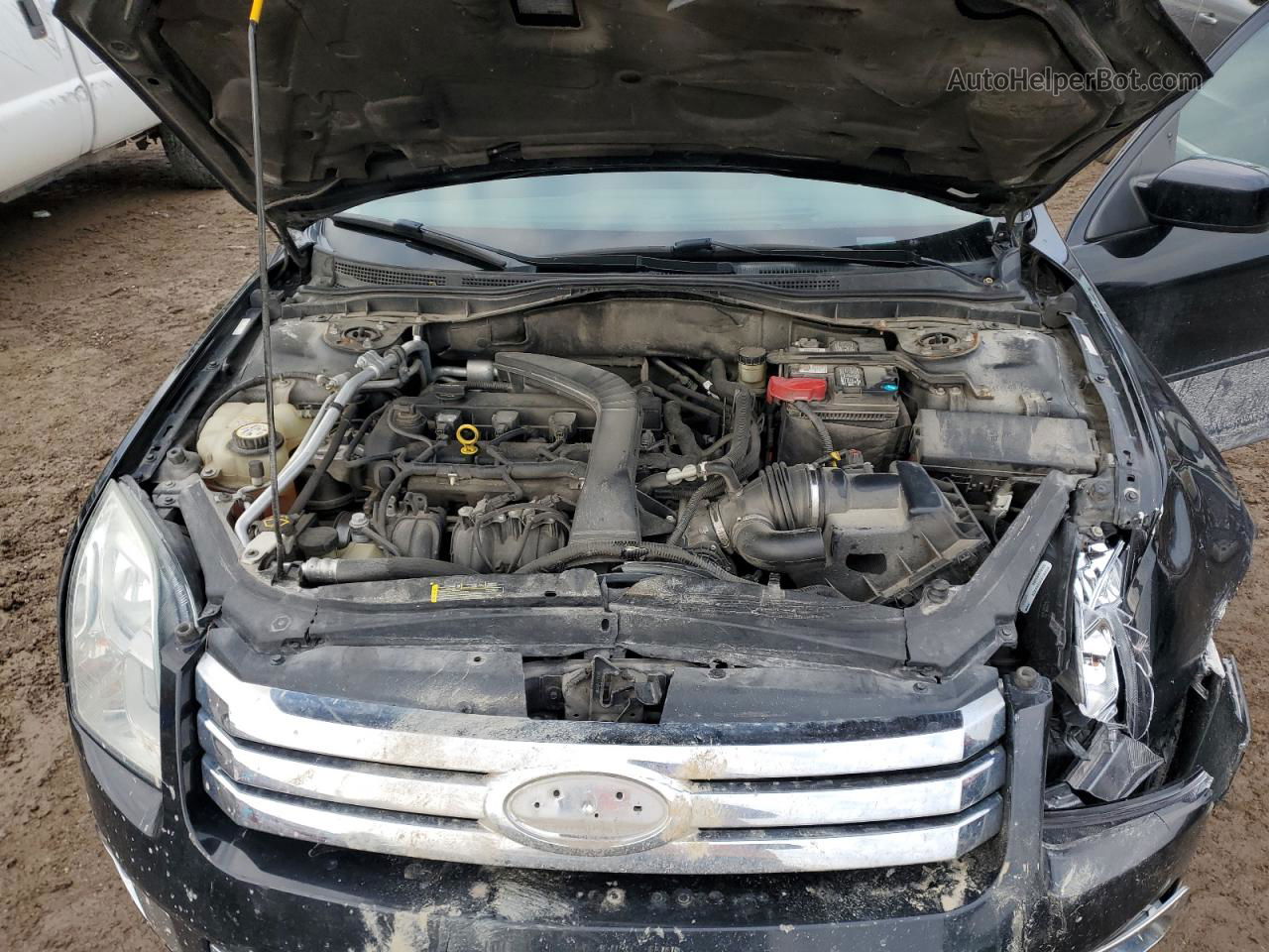 2008 Ford Fusion Sel Черный vin: 3FAHP08ZX8R255144