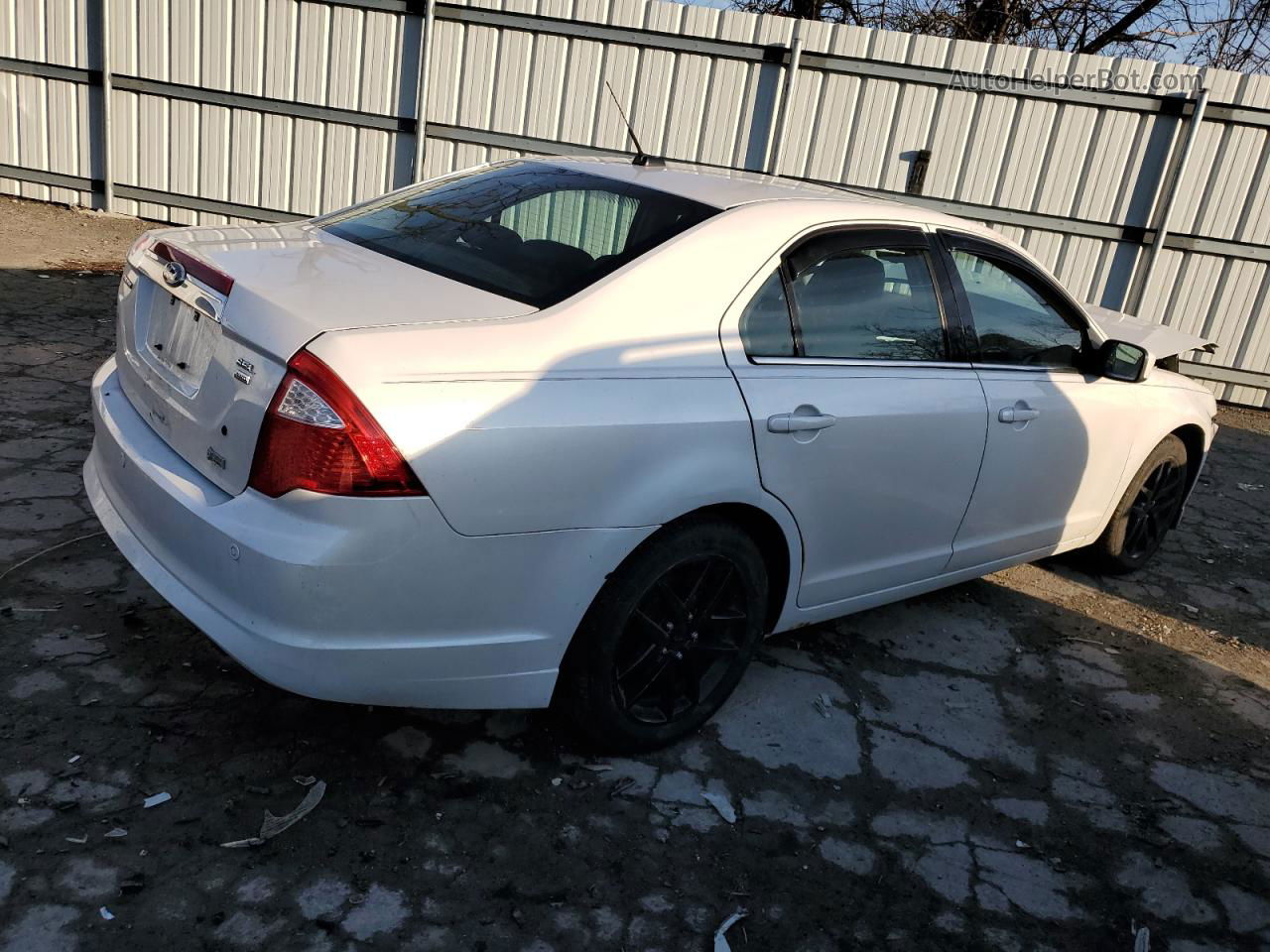 2010 Ford Fusion Sel White vin: 3FAHP0CG1AR408005