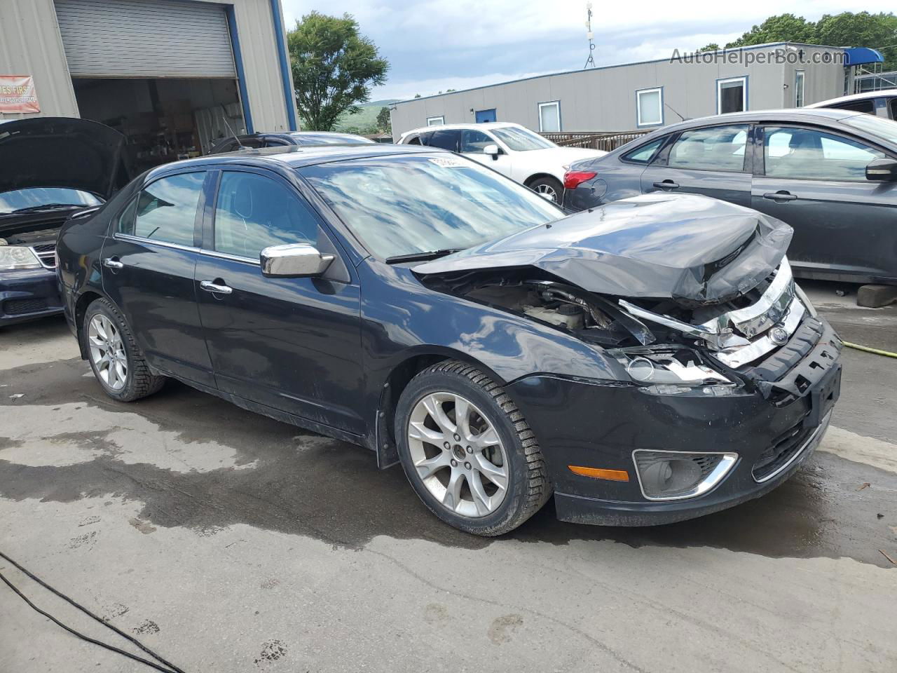 2012 Ford Fusion Sel Black vin: 3FAHP0CG2CR272146