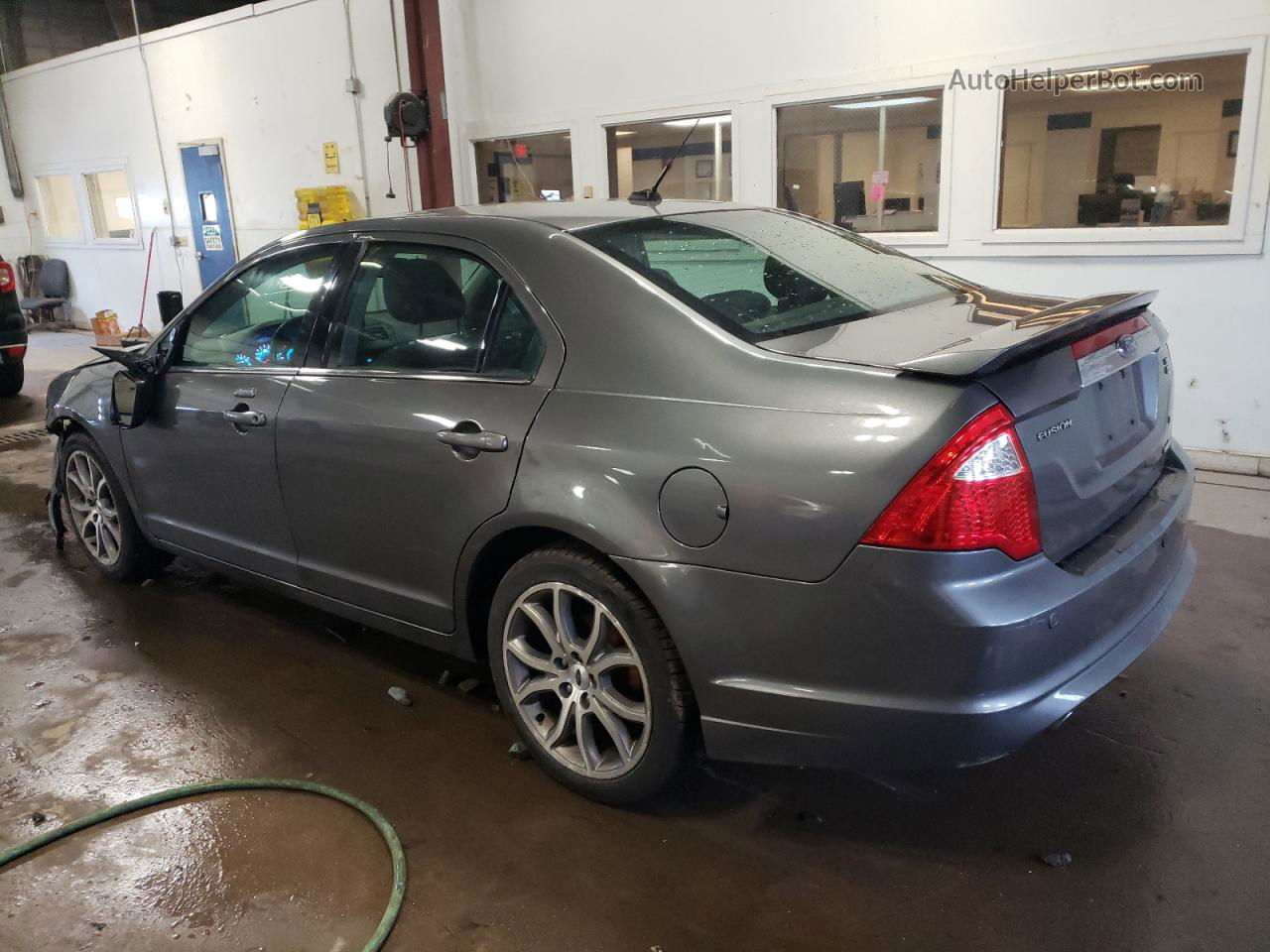 2012 Ford Fusion Sel Gray vin: 3FAHP0CG3CR130565