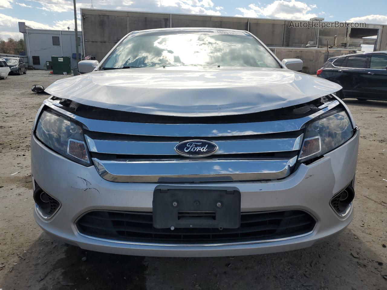 2012 Ford Fusion Sel Silver vin: 3FAHP0CG4CR411032