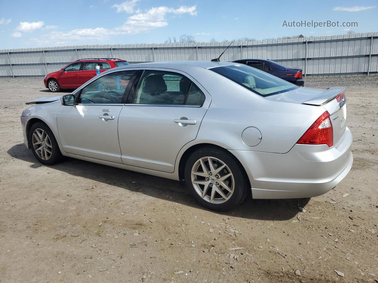 2012 Ford Fusion Sel Silver vin: 3FAHP0CG4CR411032