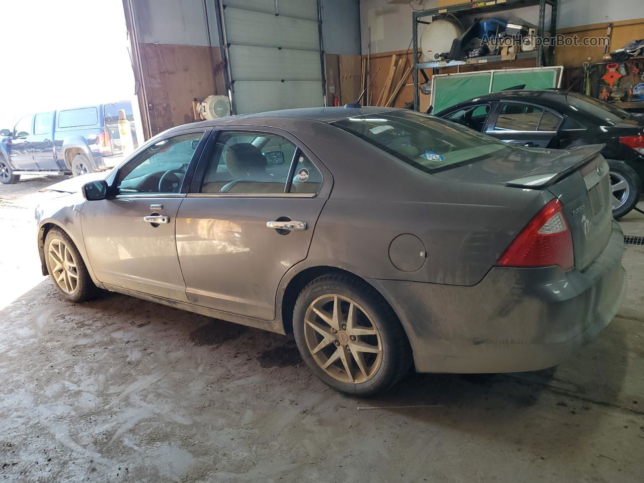 2012 Ford Fusion Sel Gray vin: 3FAHP0CG4CR413542