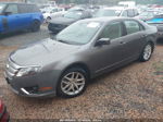 2012 Ford Fusion Sel Gray vin: 3FAHP0CG5CR268799