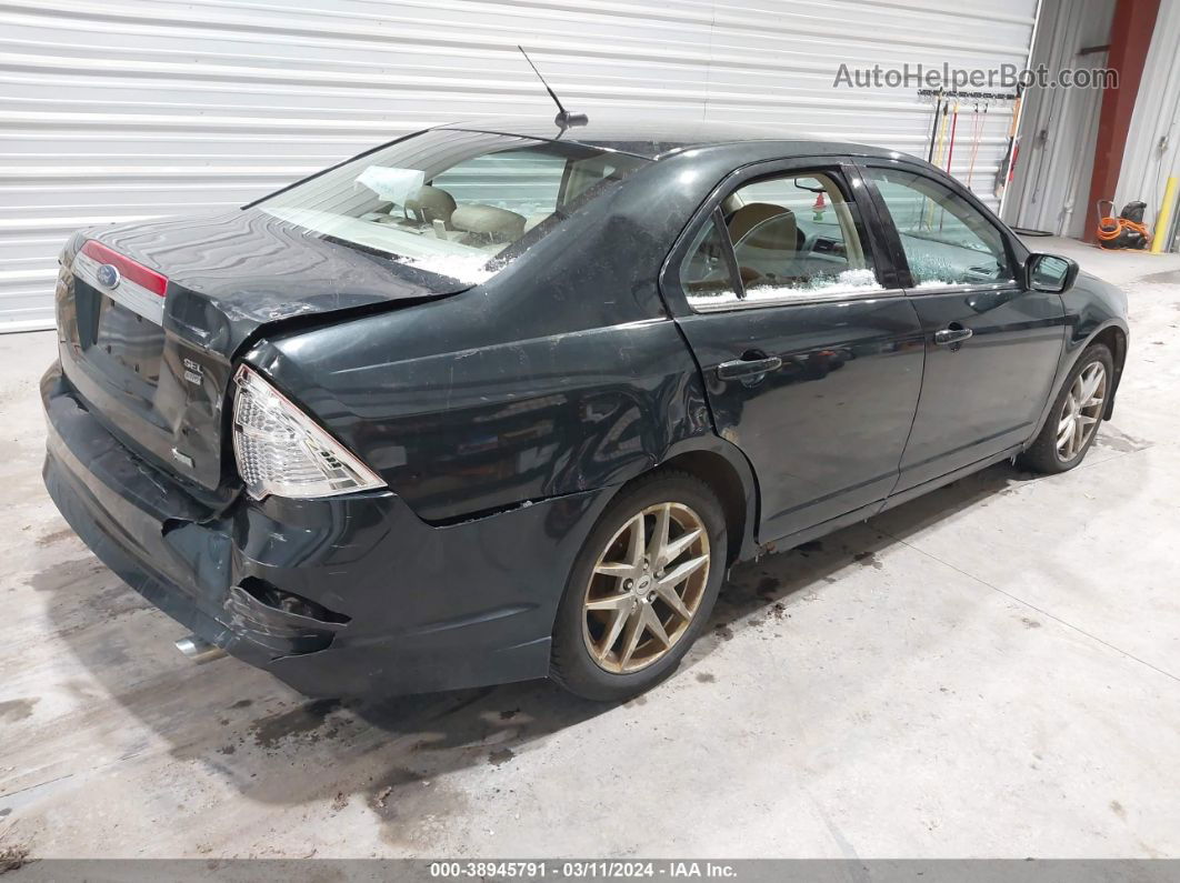 2010 Ford Fusion Sel Черный vin: 3FAHP0CG7AR254013