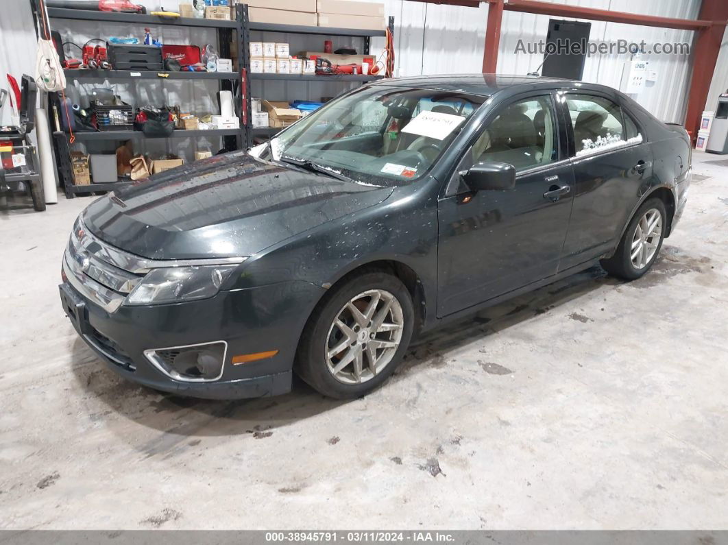 2010 Ford Fusion Sel Черный vin: 3FAHP0CG7AR254013