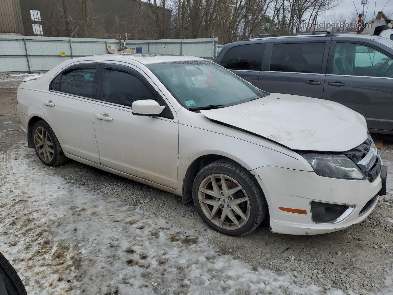 2010 Ford Fusion Sel White vin: 3FAHP0CG7AR349798