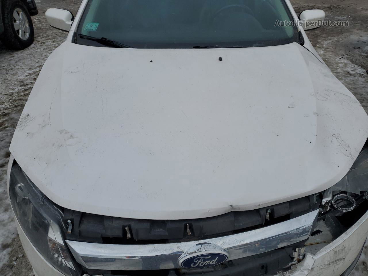 2010 Ford Fusion Sel White vin: 3FAHP0CG7AR349798