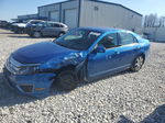 2012 Ford Fusion Sel Blue vin: 3FAHP0CG9CR278851