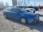 2012 Ford Fusion Sel Blue vin: 3FAHP0CG9CR278851