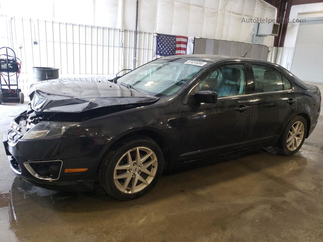 2012 Ford Fusion Sel Black vin: 3FAHP0CG9CR320371