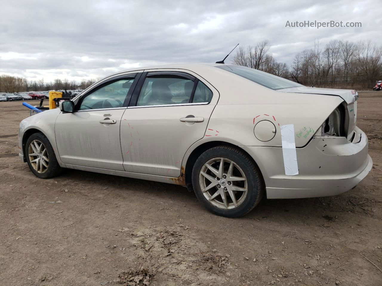 2010 Ford Fusion Sel Beige vin: 3FAHP0CGXAR201578