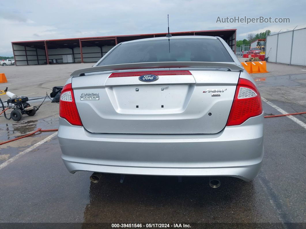 2010 Ford Fusion Sport Серебряный vin: 3FAHP0DC6AR110464