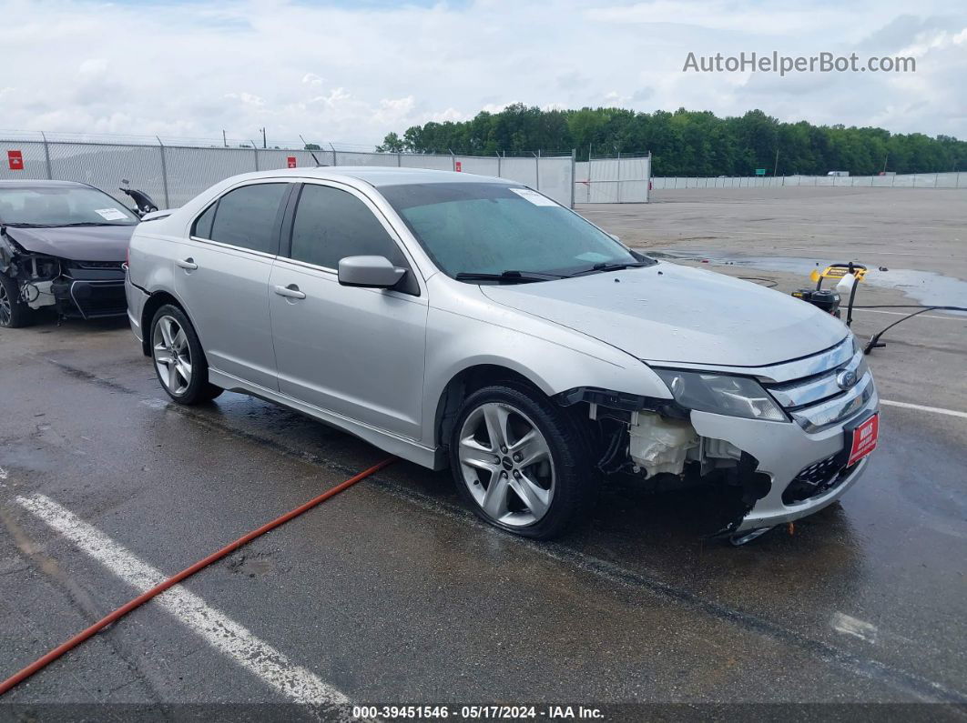 2010 Ford Fusion Sport Серебряный vin: 3FAHP0DC6AR110464