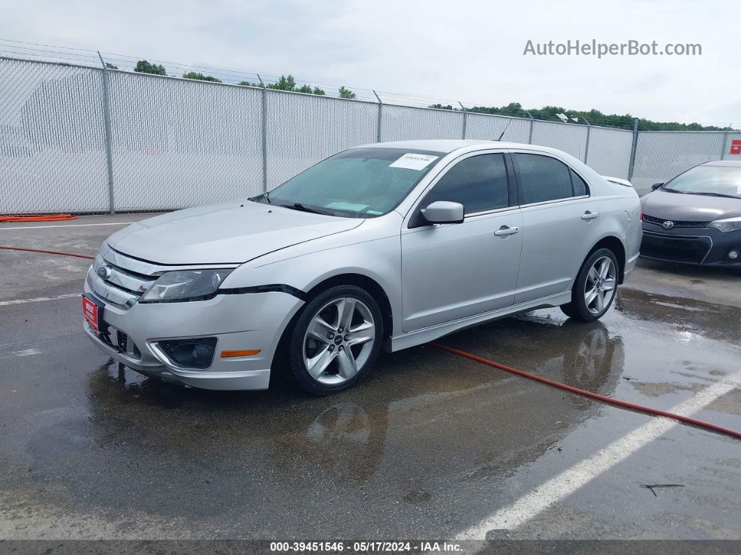 2010 Ford Fusion Sport Серебряный vin: 3FAHP0DC6AR110464