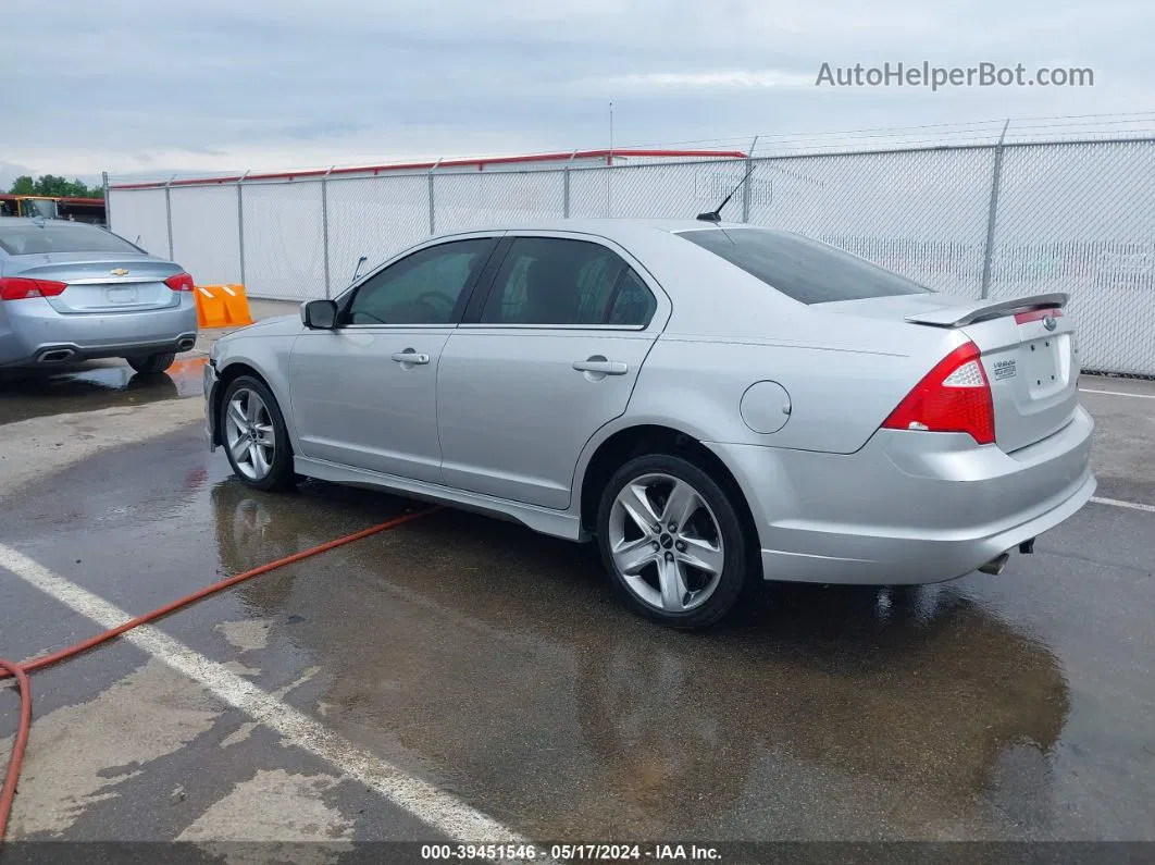 2010 Ford Fusion Sport Silver vin: 3FAHP0DC6AR110464