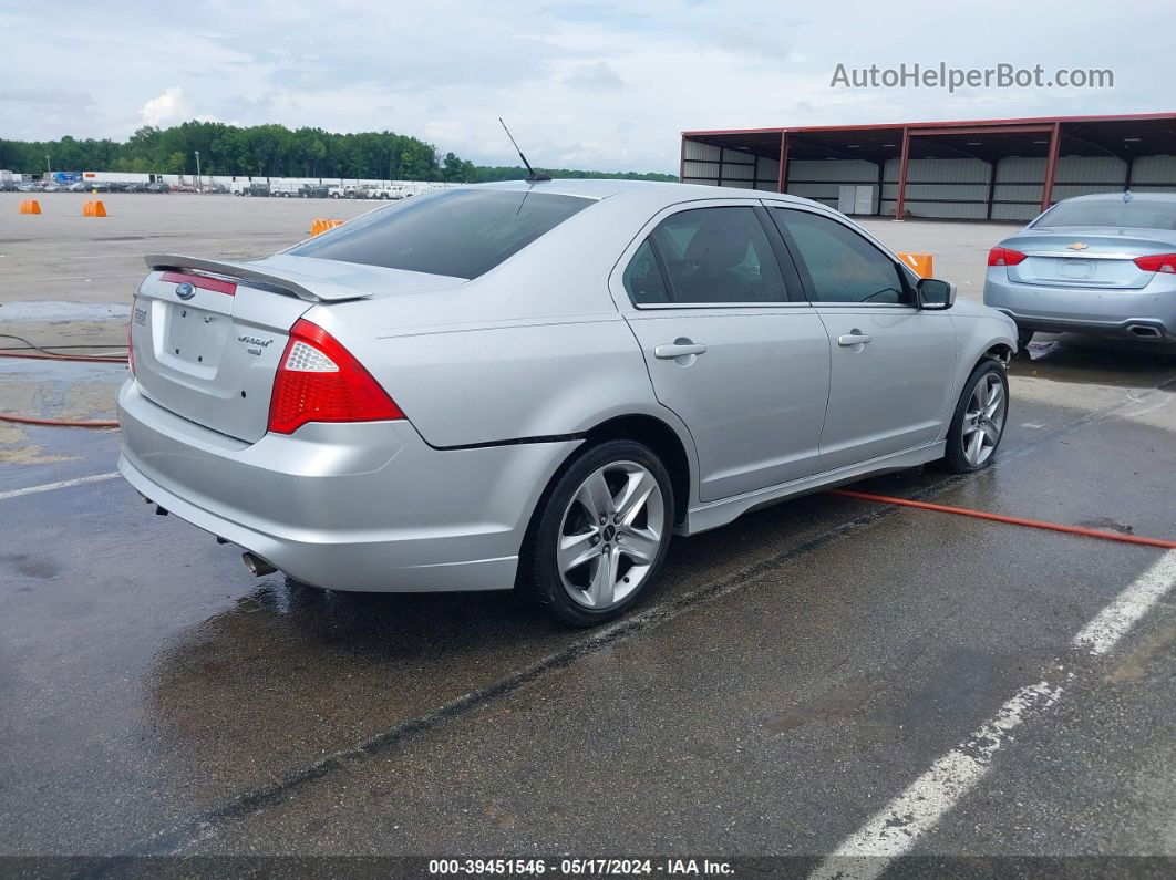 2010 Ford Fusion Sport Silver vin: 3FAHP0DC6AR110464