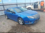 2012 Ford Fusion Sport Blue vin: 3FAHP0DC7CR237078