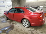 2010 Ford Fusion Sport Red vin: 3FAHP0DC9AR321836