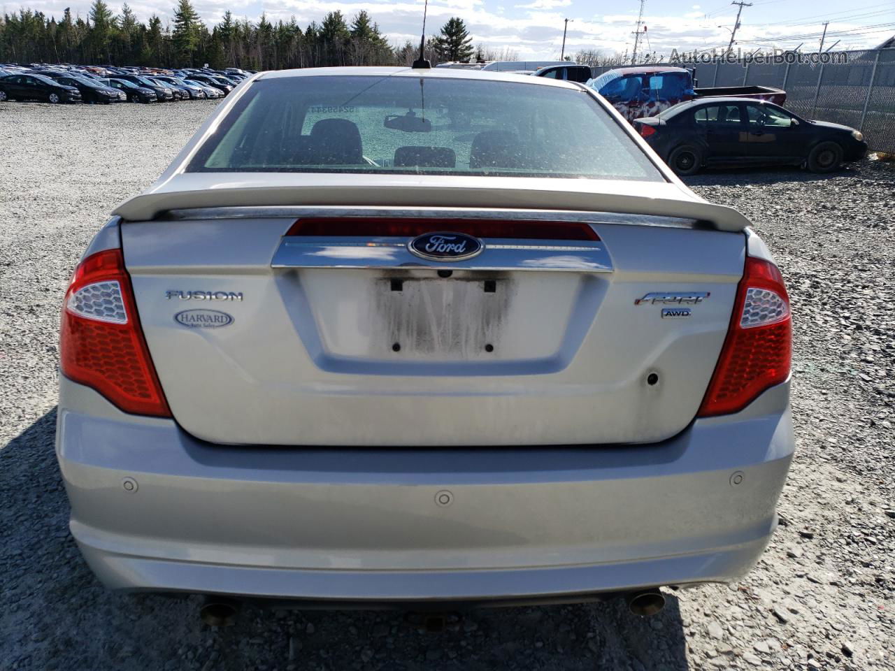 2010 Ford Fusion Sport Silver vin: 3FAHP0DC9AR407440