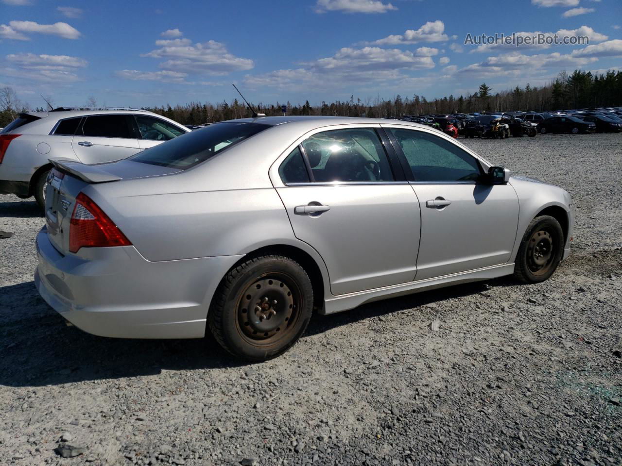 2010 Ford Fusion Sport Silver vin: 3FAHP0DC9AR407440