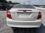 2012 Ford Fusion S White vin: 3FAHP0GA0CR354348