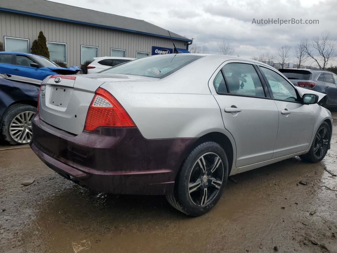 2012 Ford Fusion S Серебряный vin: 3FAHP0GA1CR419191