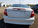 2012 Ford Fusion S White vin: 3FAHP0GA2CR426392