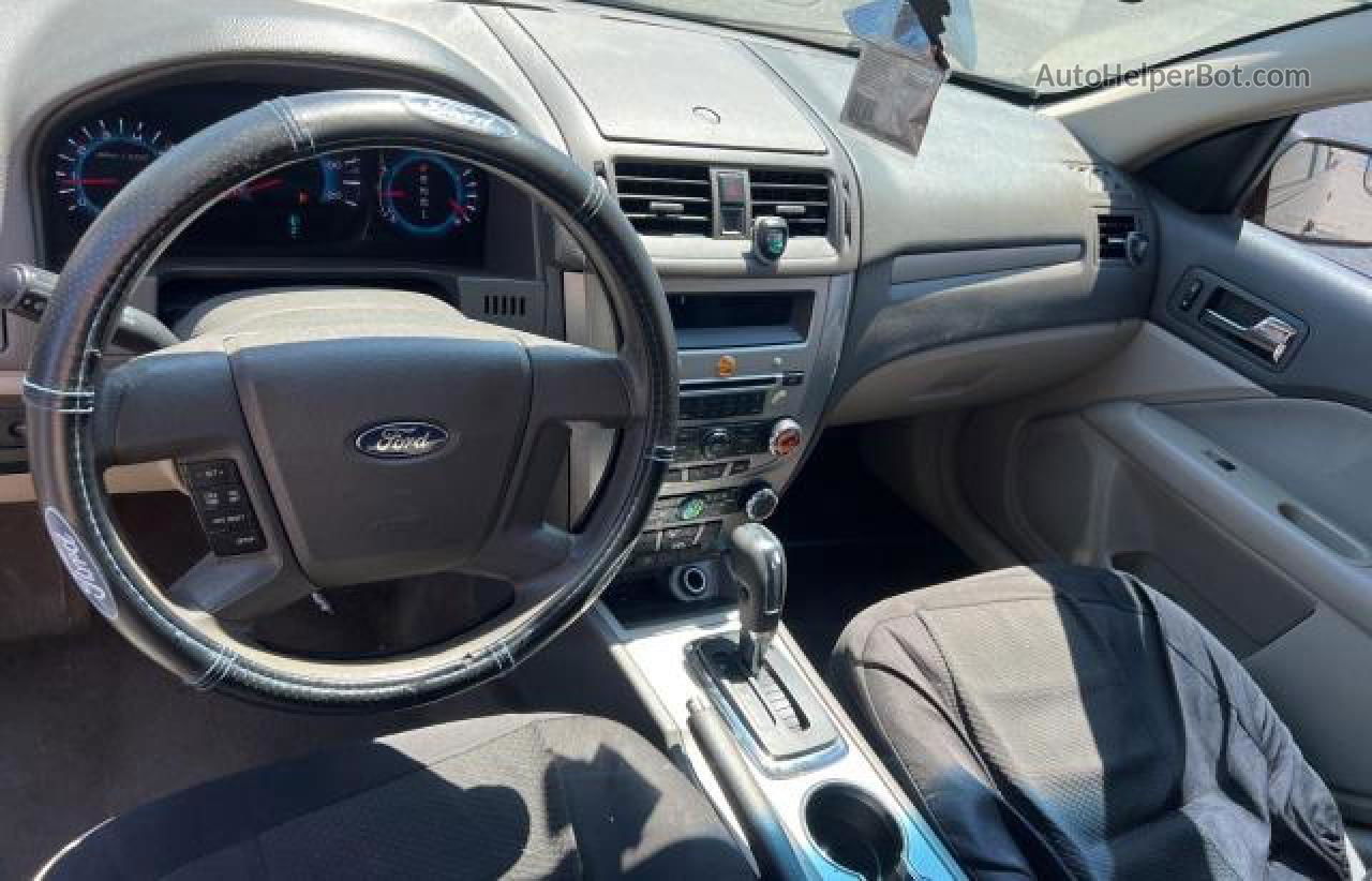 2012 Ford Fusion S Черный vin: 3FAHP0GA7CR323081