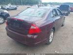 2012 Ford Fusion S Темно-бордовый vin: 3FAHP0GA8CR319329