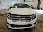 2012 Ford Fusion S White vin: 3FAHP0GA9CR129894