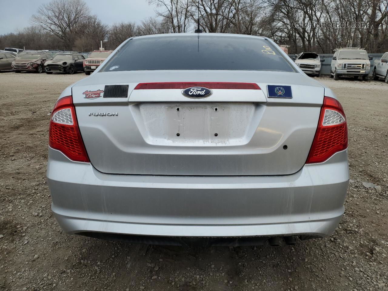 2012 Ford Fusion S Silver vin: 3FAHP0GA9CR440726