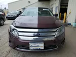 2012 Ford Fusion S Burgundy vin: 3FAHP0GA9CR441584