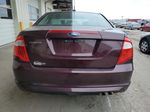 2012 Ford Fusion S Burgundy vin: 3FAHP0GA9CR441584