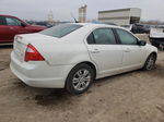 2012 Ford Fusion S White vin: 3FAHP0GAXCR312107