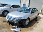 2012 Ford Fusion S Silver vin: 3FAHP0GAXCR347889