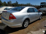 2012 Ford Fusion S Silver vin: 3FAHP0GAXCR347889