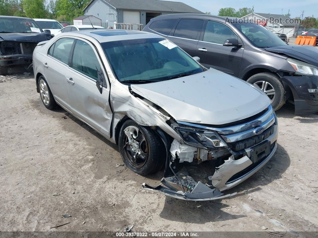 2010 Ford Fusion Se Silver vin: 3FAHP0HA0AR151536