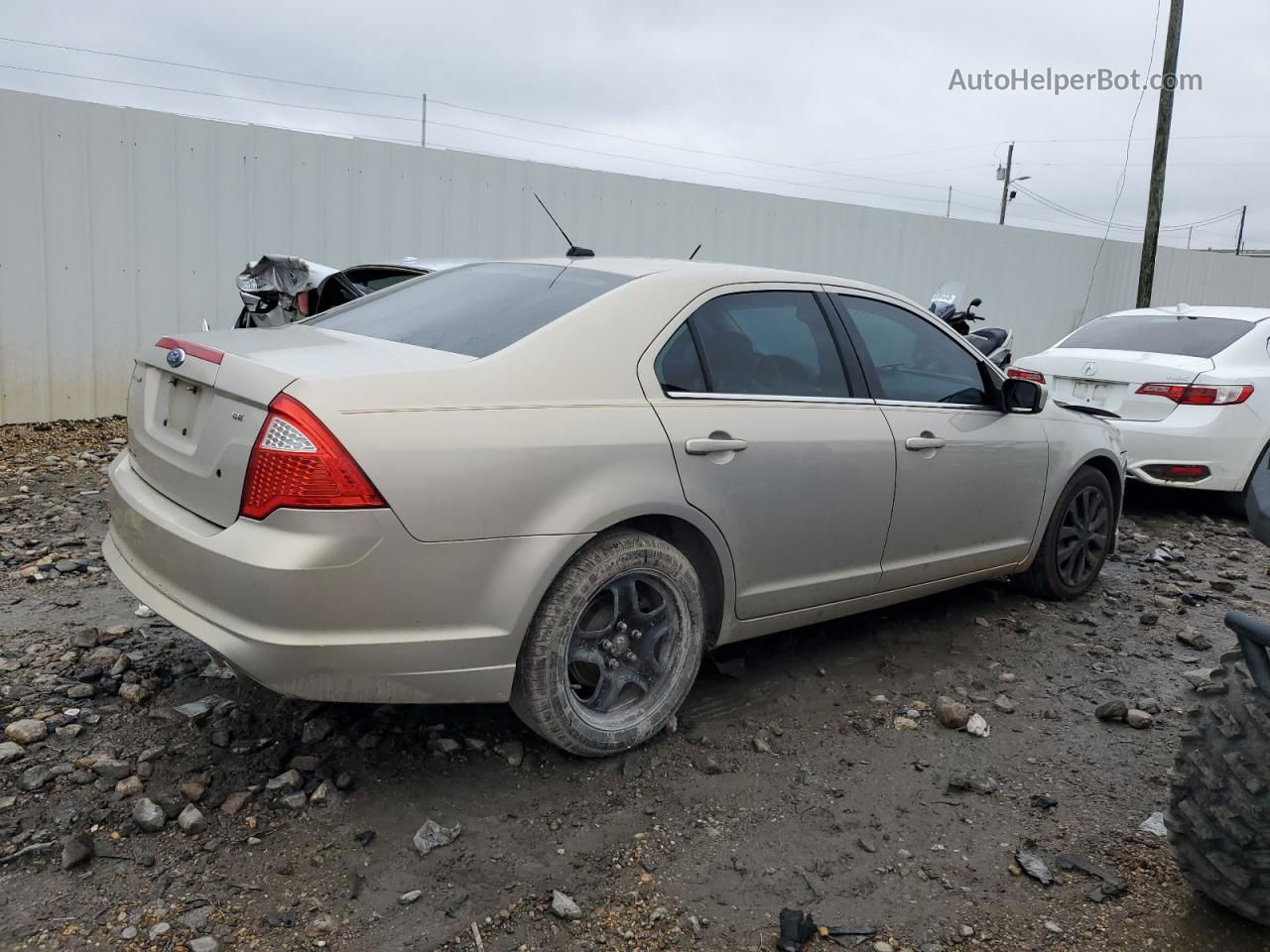 2010 Ford Fusion Se Silver vin: 3FAHP0HA0AR157305