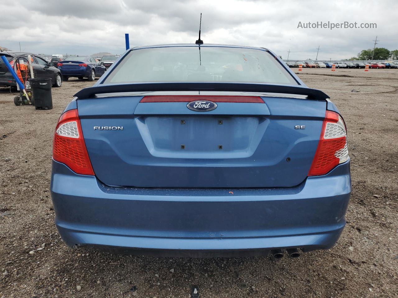 2010 Ford Fusion Se Blue vin: 3FAHP0HA0AR178090