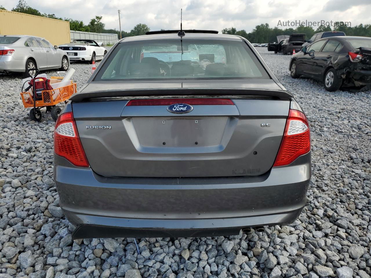 2010 Ford Fusion Se Gray vin: 3FAHP0HA0AR344673