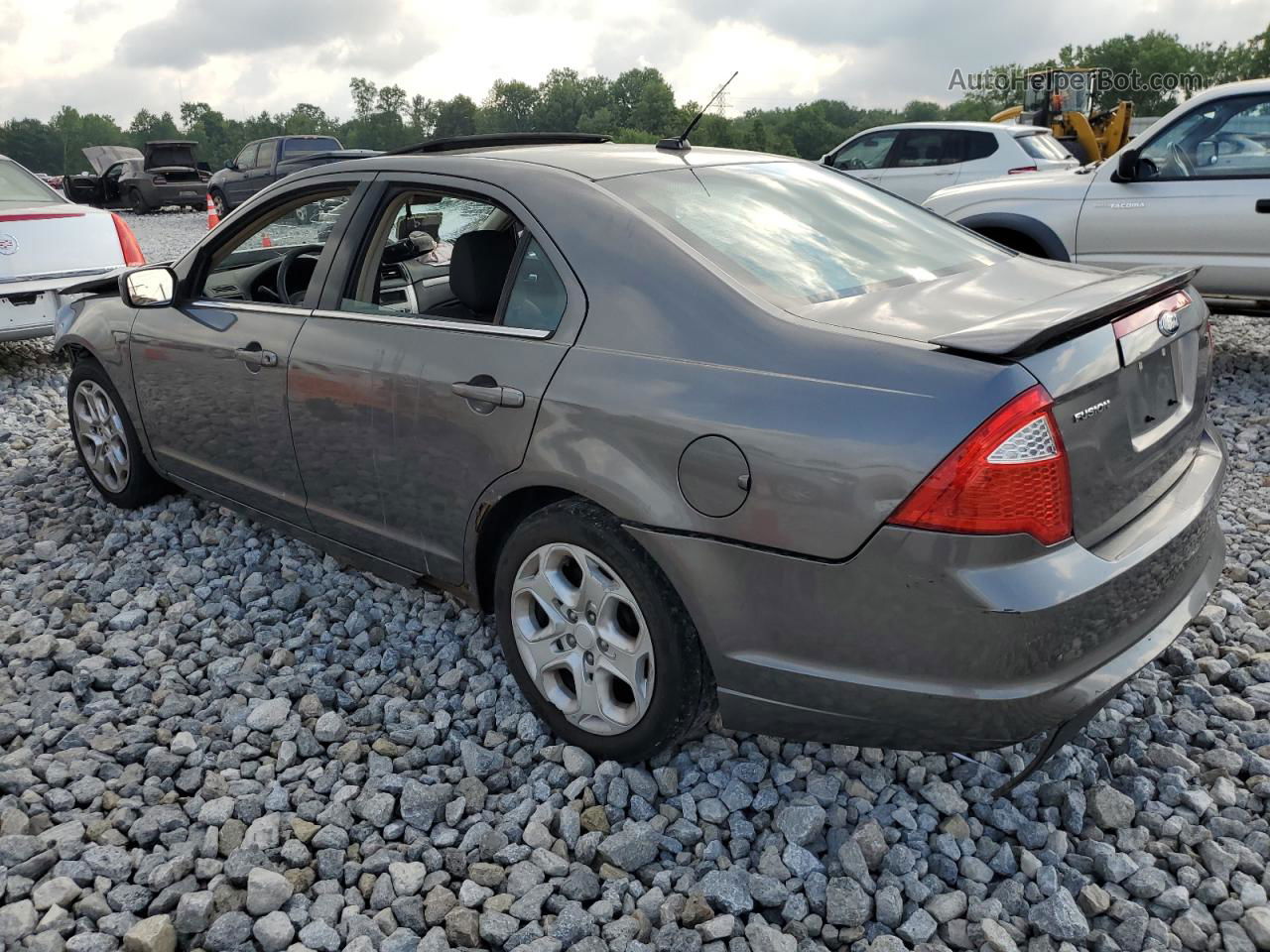 2010 Ford Fusion Se Gray vin: 3FAHP0HA0AR344673