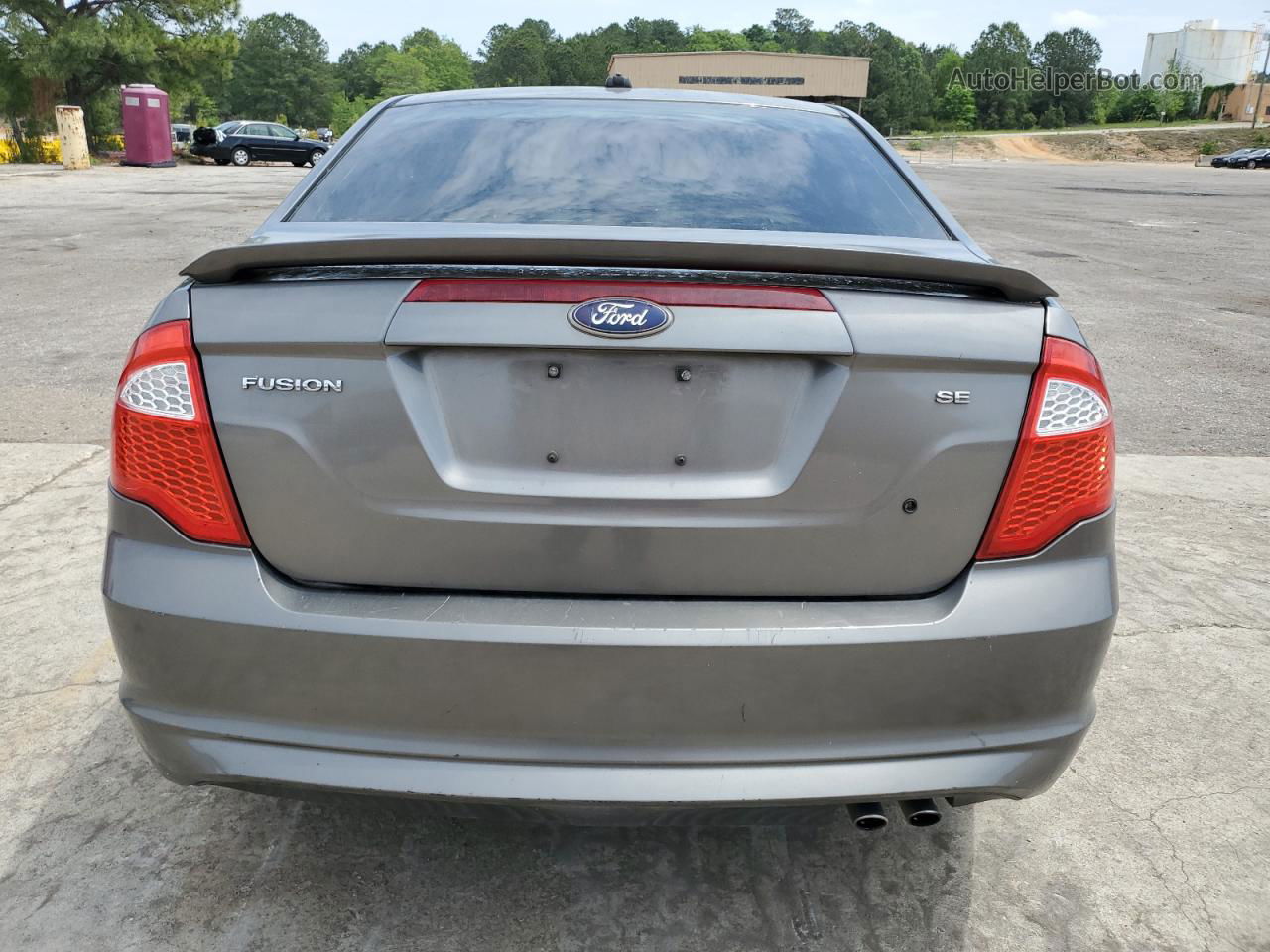 2010 Ford Fusion Se Gray vin: 3FAHP0HA0AR380931