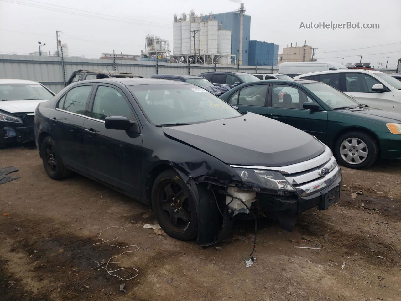 2010 Ford Fusion Se Black vin: 3FAHP0HA0AR390021