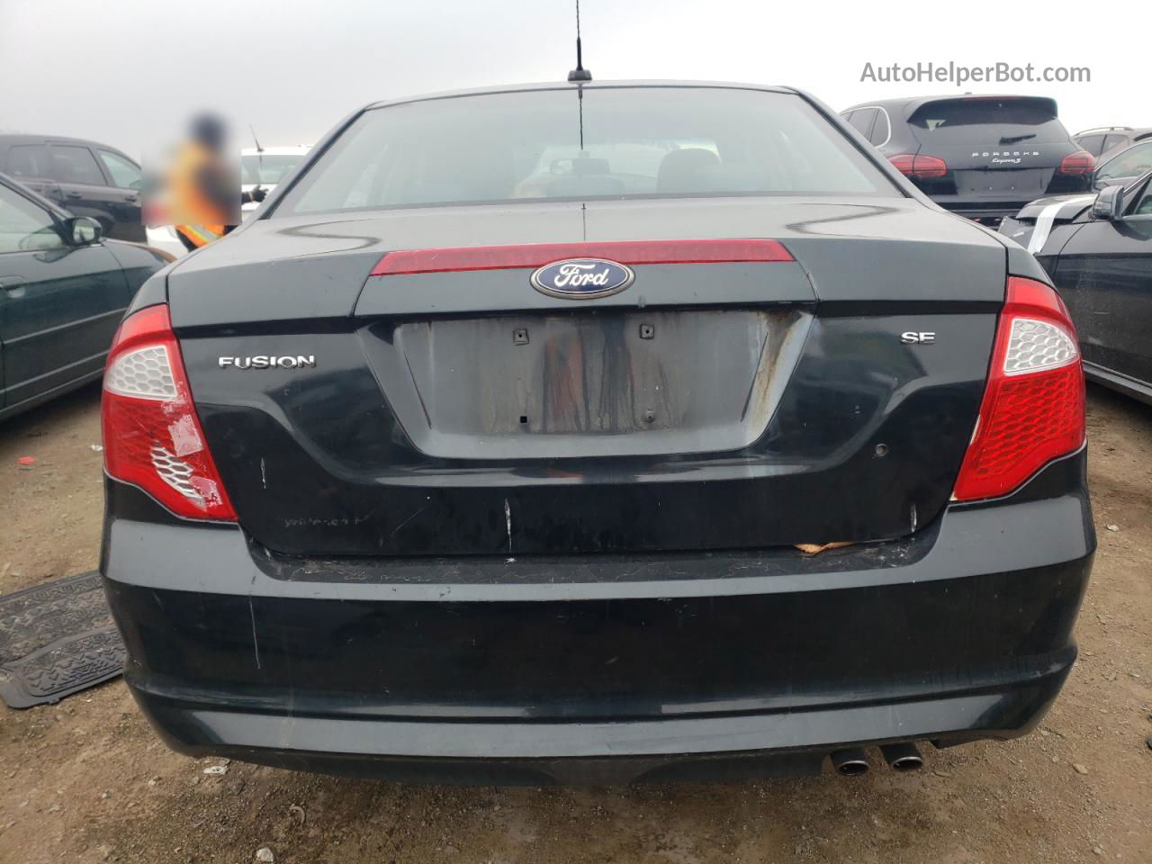 2010 Ford Fusion Se Black vin: 3FAHP0HA0AR390021