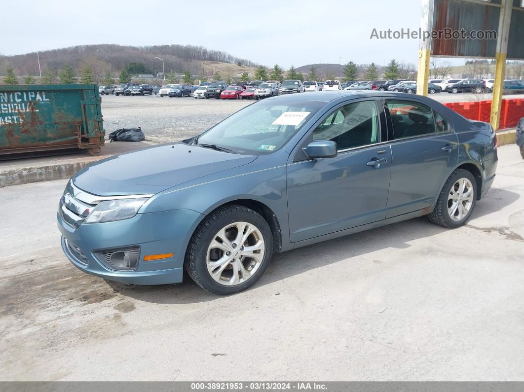 2012 Ford Fusion Se Blue vin: 3FAHP0HA0CR223273