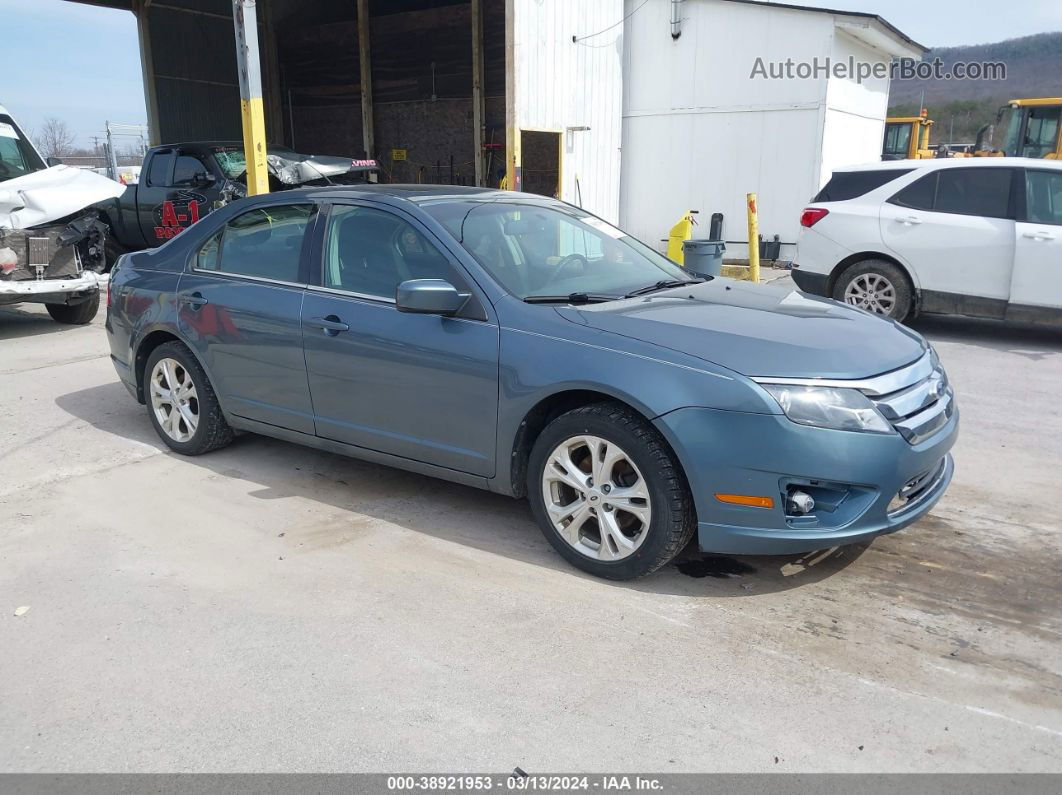 2012 Ford Fusion Se Blue vin: 3FAHP0HA0CR223273