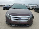 2012 Ford Fusion Se Burgundy vin: 3FAHP0HA0CR258122